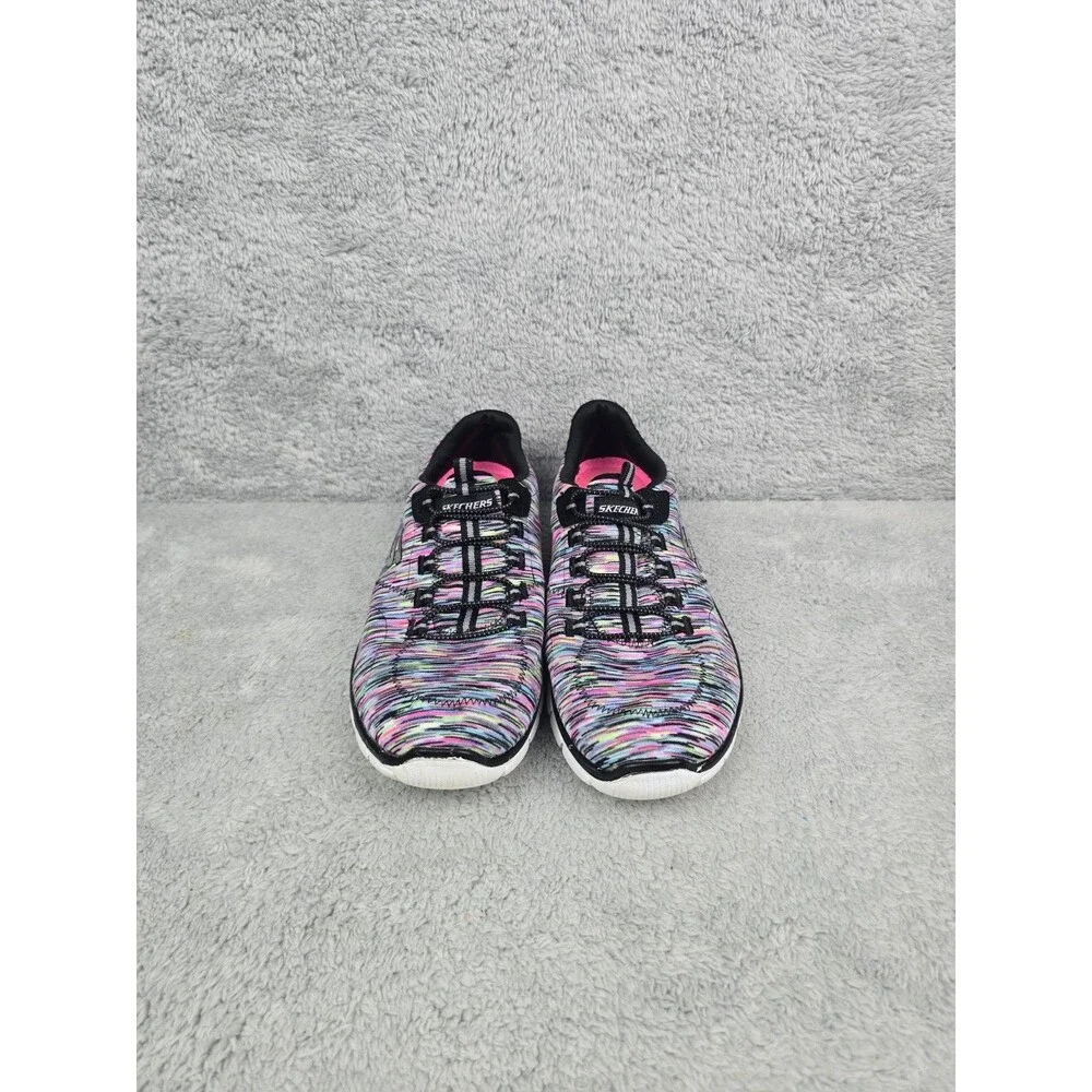 Sketchers Size 10 Women Relaxed Fit Sneakers Empire Game On Confetti SN 12414